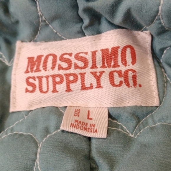 Mossimo Supply Co. Hoodie Dark Green Cotton Size Large Women's Utility Jacket - Picture 4 of 5